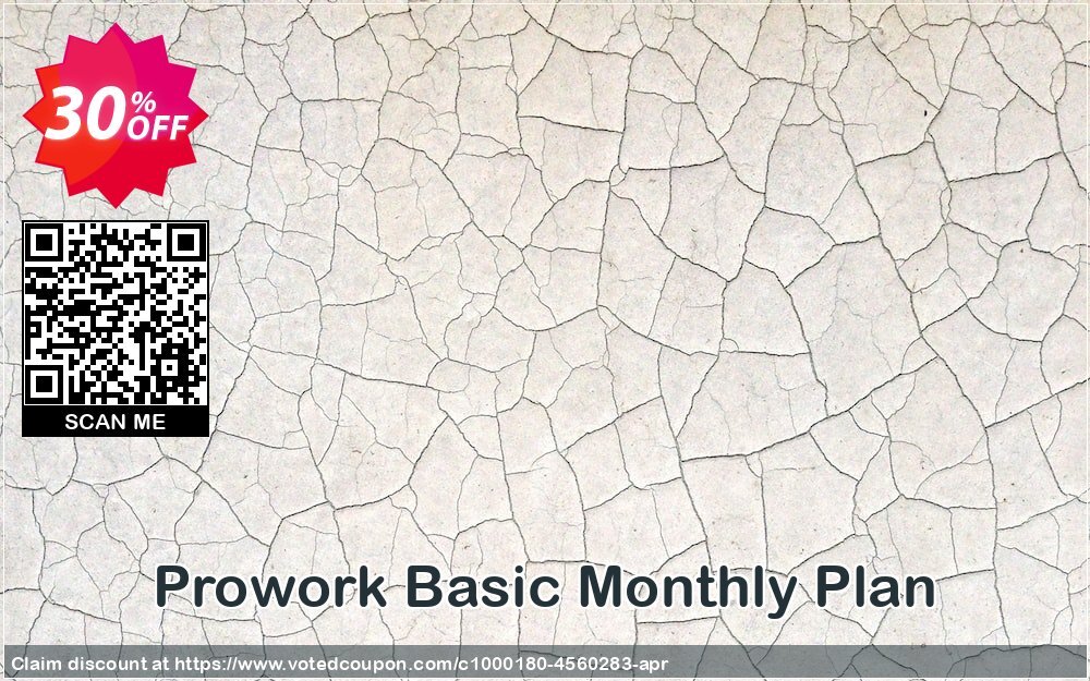 Prowork Basic Monthly Plan Coupon Code May 2024, 30% OFF - VotedCoupon