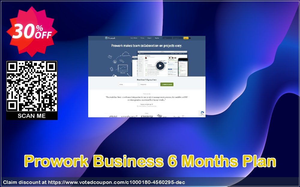 Prowork Business 6 Months Plan Coupon, discount NGOs and Social Enterprises. Promotion: special deals code of Prowork Business 6 Months Plan 2023