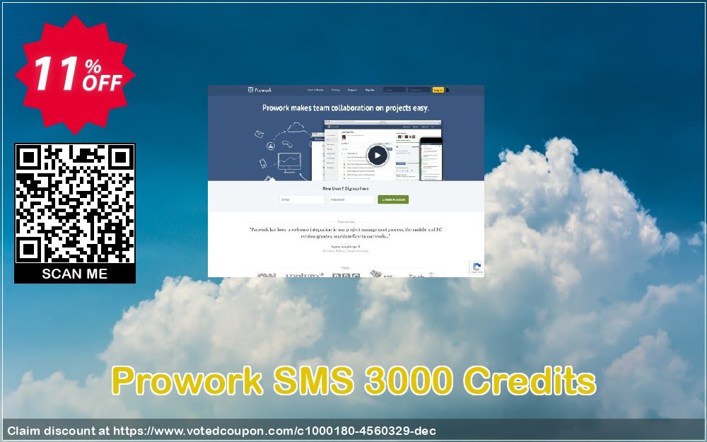 Prowork SMS 3000 Credits Coupon, discount Prowork SMS 3000 Credits fearsome sales code 2023. Promotion: fearsome sales code of Prowork SMS 3000 Credits 2023