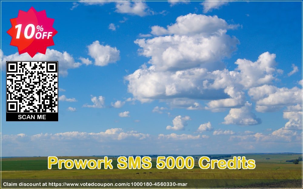 Prowork SMS 5000 Credits Coupon Code May 2024, 10% OFF - VotedCoupon