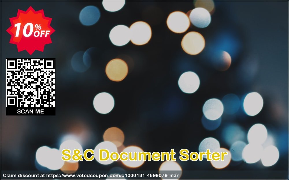S&C Document Sorter Coupon, discount S&C Document Sorter Impressive discount code 2025. Promotion: wonderful promo code of S&C Document Sorter 2024
