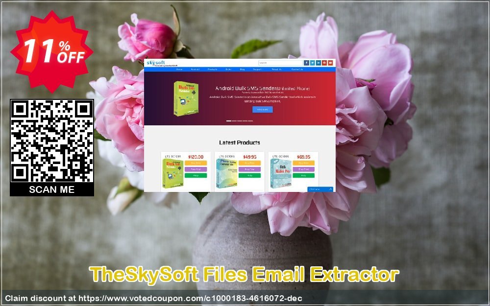 TheSkySoft Files Email Extractor Coupon, discount 10%Discount. Promotion: awesome offer code of Files Email Extractor 2024
