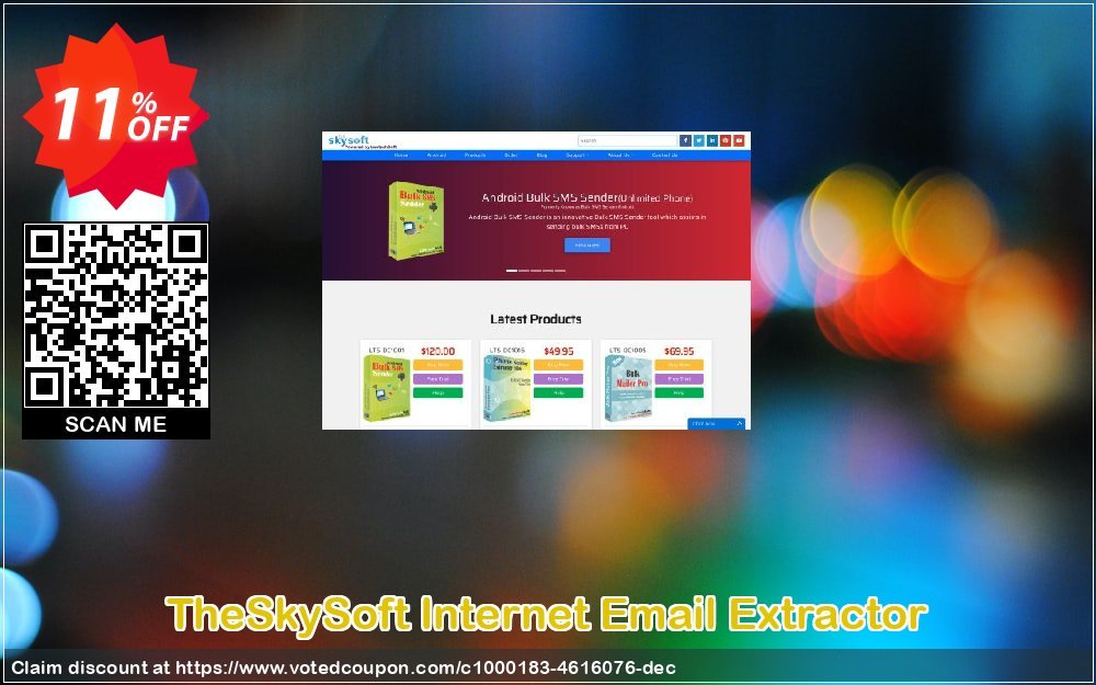 TheSkySoft Internet Email Extractor Coupon Code Apr 2024, 11% OFF - VotedCoupon
