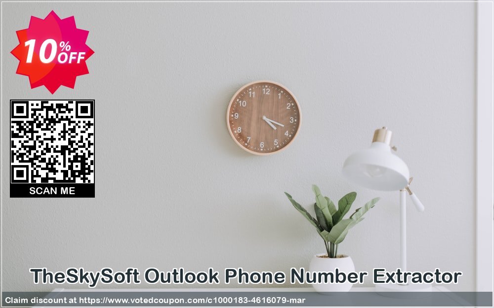 TheSkySoft Outlook Phone Number Extractor Coupon, discount 10%Discount. Promotion: impressive offer code of Outlook Phone Number Extractor 2024