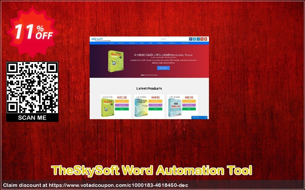 TheSkySoft Word Automation Tool Coupon, discount 10%Discount. Promotion: fearsome sales code of Word Automation Tool 2023