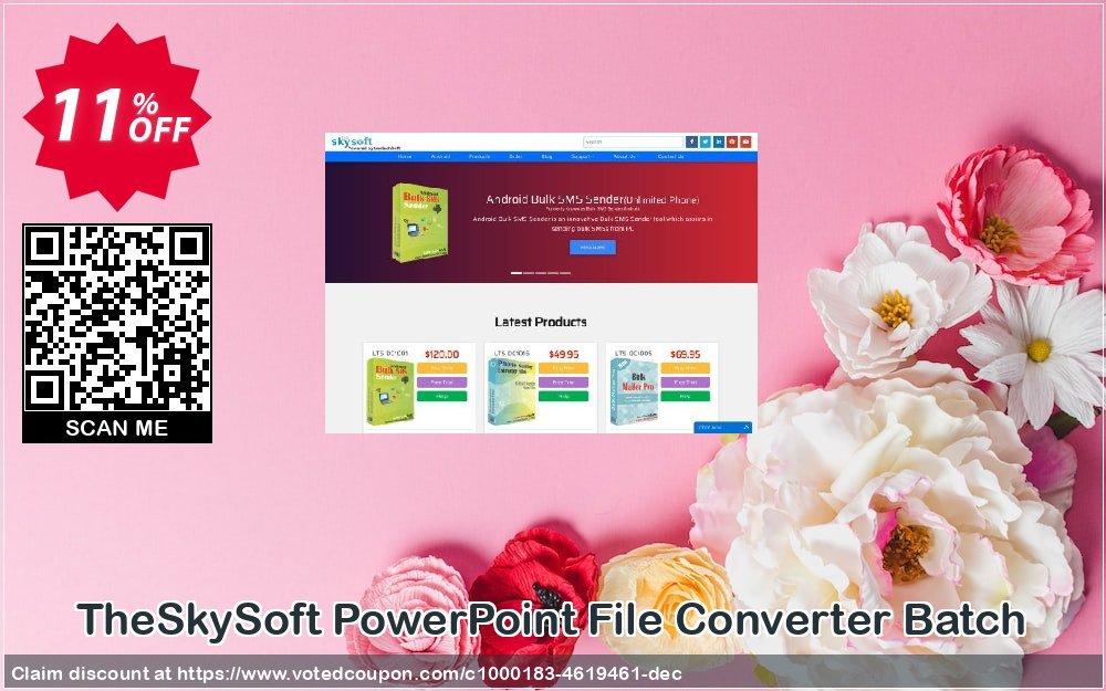 TheSkySoft PowerPoint File Converter Batch Coupon, discount 10%Discount. Promotion: formidable discount code of PowerPoint File Converter Batch 2024