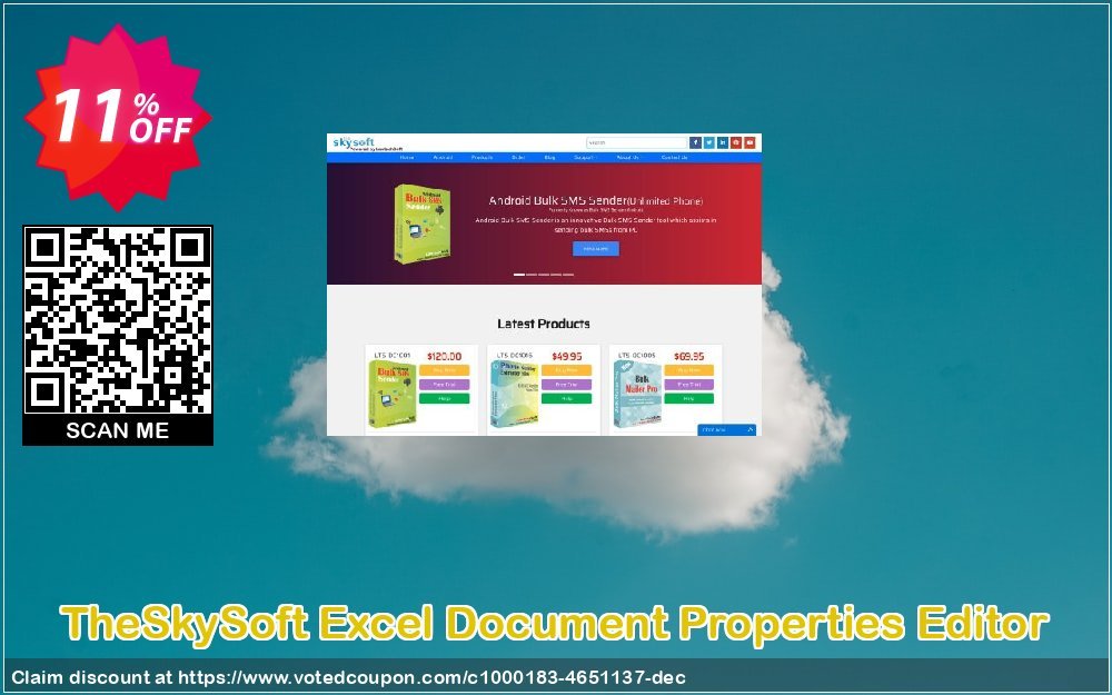 TheSkySoft Excel Document Properties Editor Coupon, discount 10%Discount. Promotion: wondrous promo code of Excel Document Properties Editor 2024