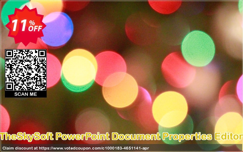 TheSkySoft PowerPoint Document Properties Editor Coupon Code May 2024, 11% OFF - VotedCoupon