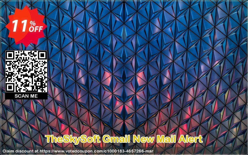 TheSkySoft Gmail New Mail Alert Coupon Code Apr 2024, 11% OFF - VotedCoupon