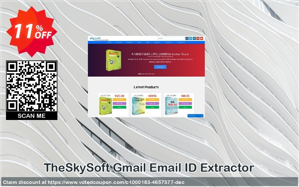 TheSkySoft Gmail Email ID Extractor Coupon Code Apr 2024, 11% OFF - VotedCoupon