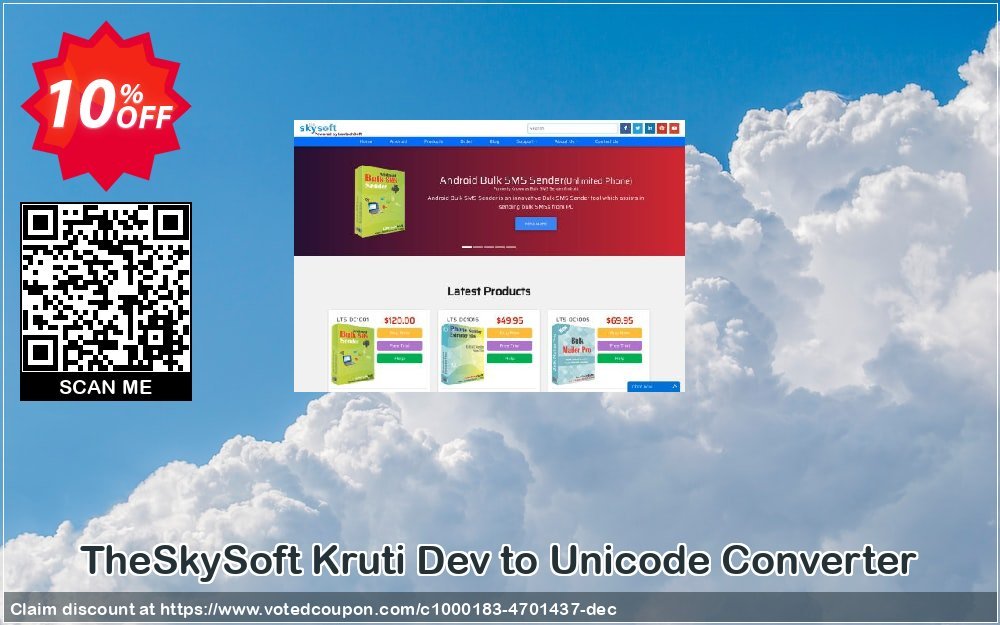 TheSkySoft Kruti Dev to Unicode Converter Coupon, discount 10%Discount. Promotion: marvelous offer code of Kruti Dev to Unicode Converter 2023