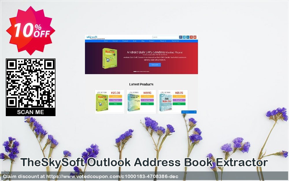 TheSkySoft Outlook Address Book Extractor Coupon, discount 10%Discount. Promotion: awful sales code of Outlook Address Book Extractor 2023