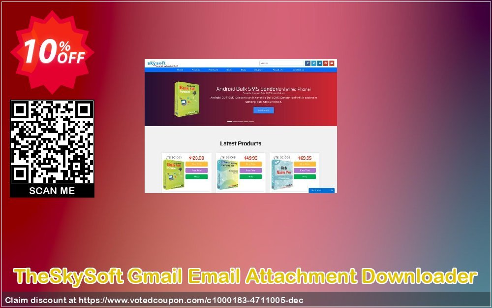 TheSkySoft Gmail Email Attachment Downloader Coupon, discount 10%Discount. Promotion: marvelous deals code of Gmail Email Attachment Downloader 2023