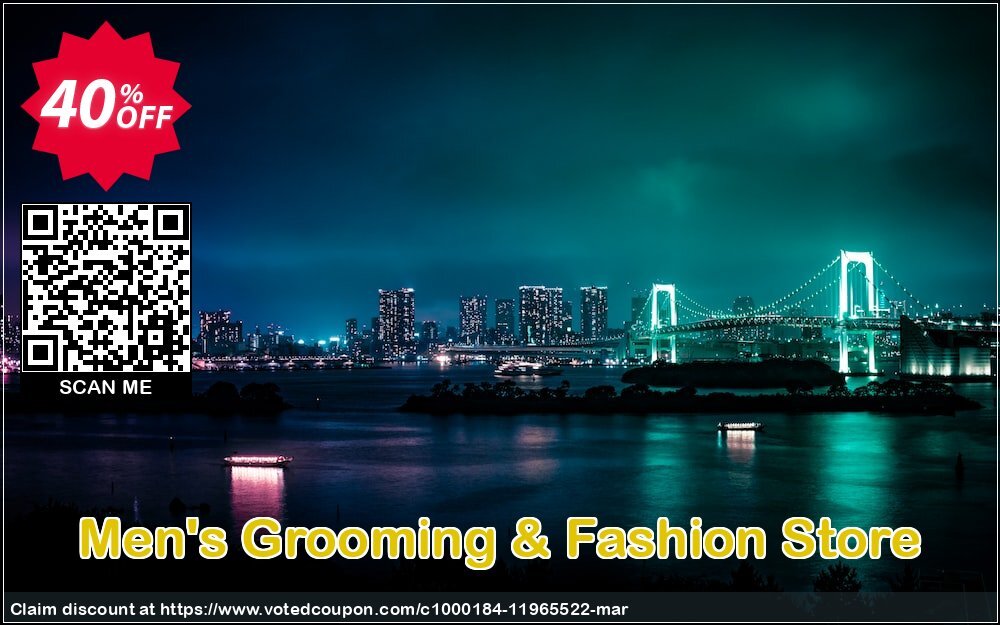 Men's Grooming & Fashion Store Coupon Code May 2024, 40% OFF - VotedCoupon