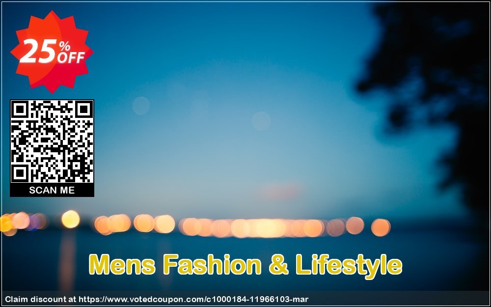 Mens Fashion & Lifestyle Coupon Code Apr 2024, 25% OFF - VotedCoupon