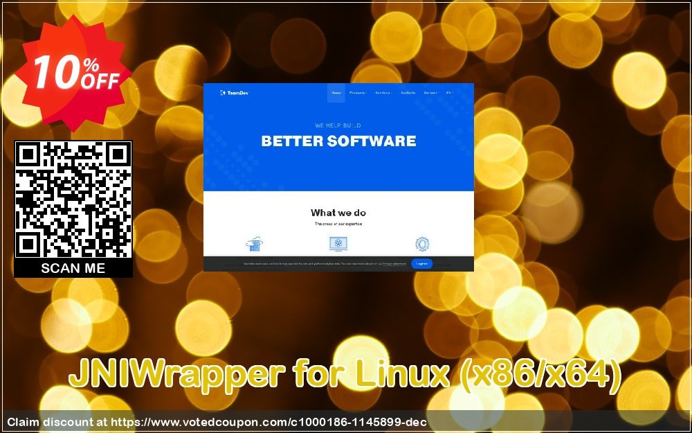 JNIWrapper for Linux, x86/x64  Coupon, discount JNIWrapper for Linux (x86/x64) special offer code 2024. Promotion: special offer code of JNIWrapper for Linux (x86/x64) 2024