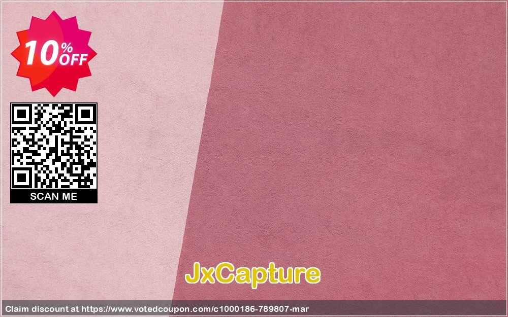 JxCapture Coupon, discount JxCapture awful sales code 2024. Promotion: awful sales code of JxCapture 2024