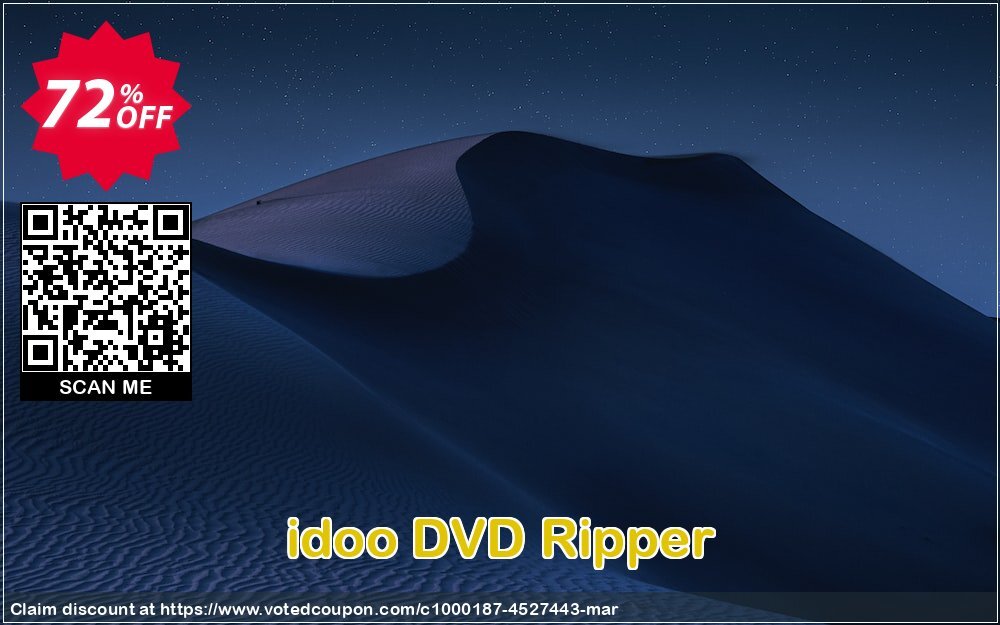 idoo DVD Ripper Coupon, discount 70% off (Ann Video Converter +idoo DVD Ripper Pro). Promotion: wondrous sales code of idoo DVD Ripper 2024