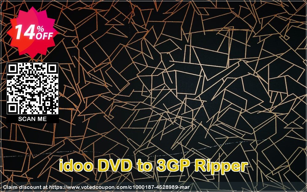 idoo DVD to 3GP Ripper Coupon Code Apr 2024, 14% OFF - VotedCoupon