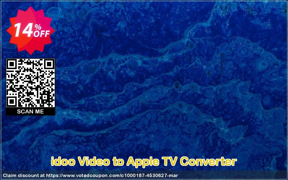 idoo Video to Apple TV Converter Coupon Code May 2024, 14% OFF - VotedCoupon