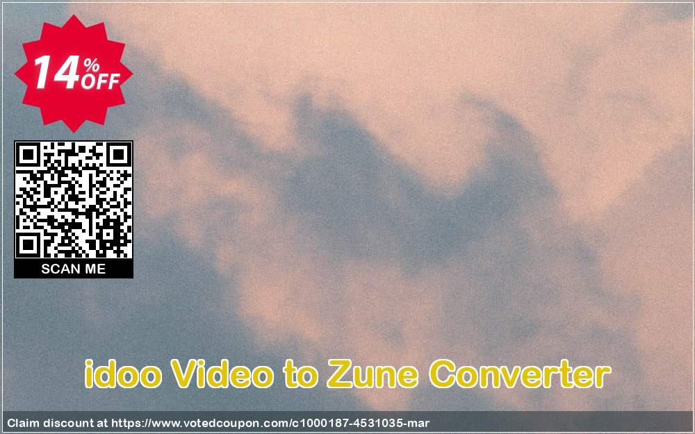 idoo Video to Zune Converter Coupon, discount idoo Video to Zune Converter super deals code 2024. Promotion: super deals code of idoo Video to Zune Converter 2024