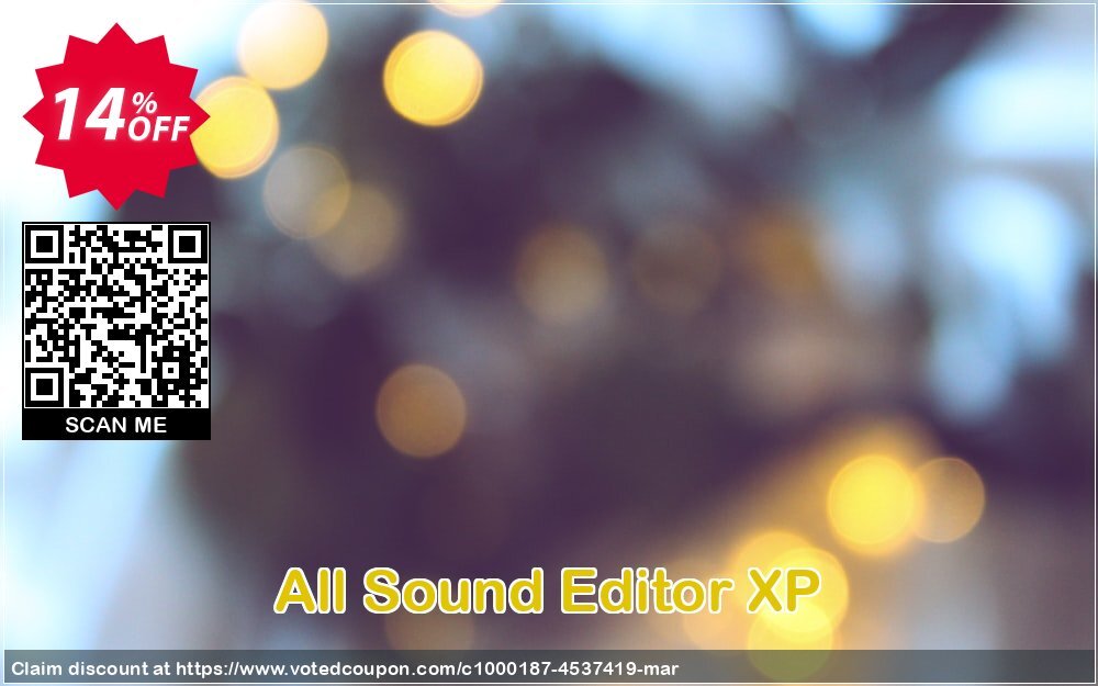 All Sound Editor XP Coupon Code May 2024, 14% OFF - VotedCoupon