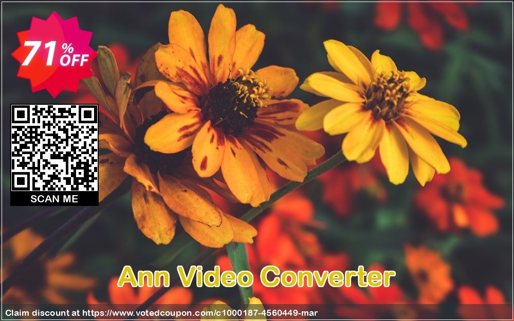 Ann Video Converter Coupon Code Mar 2024, 71% OFF - VotedCoupon