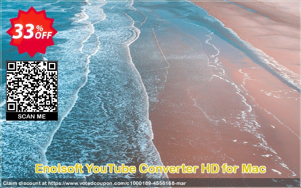 Enolsoft YouTube Converter HD for MAC Coupon Code May 2024, 33% OFF - VotedCoupon