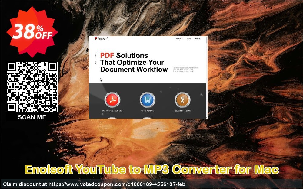 Enolsoft YouTube to MP3 Converter for MAC Coupon, discount Enolsoft YouTube to MP3 Converter for Mac impressive offer code 2024. Promotion: impressive offer code of Enolsoft YouTube to MP3 Converter for Mac 2024