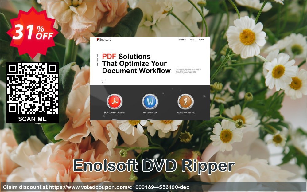 Enolsoft DVD Ripper Coupon, discount Enolsoft DVD Ripper dreaded discounts code 2023. Promotion: dreaded discounts code of Enolsoft DVD Ripper 2023