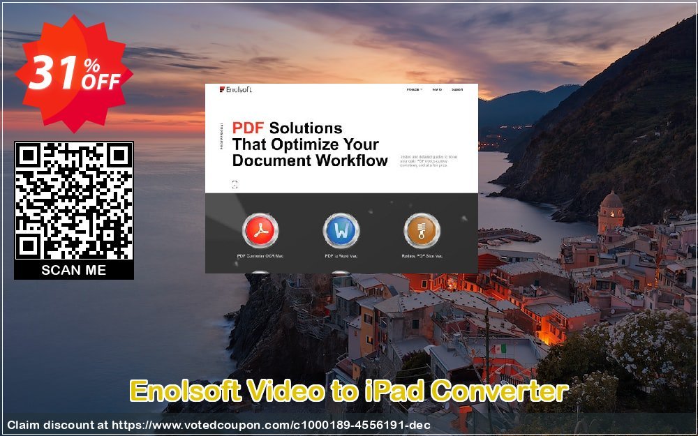 Enolsoft Video to iPad Converter Coupon, discount Enolsoft Video to iPad Converter excellent promotions code 2023. Promotion: excellent promotions code of Enolsoft Video to iPad Converter 2023