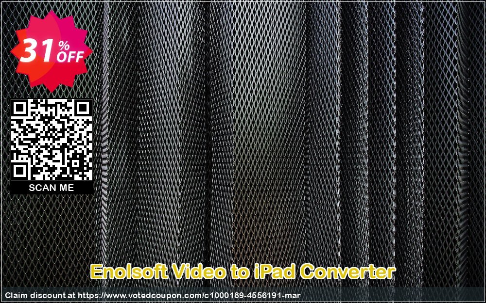 Enolsoft Video to iPad Converter Coupon, discount Enolsoft Video to iPad Converter excellent promotions code 2024. Promotion: excellent promotions code of Enolsoft Video to iPad Converter 2024