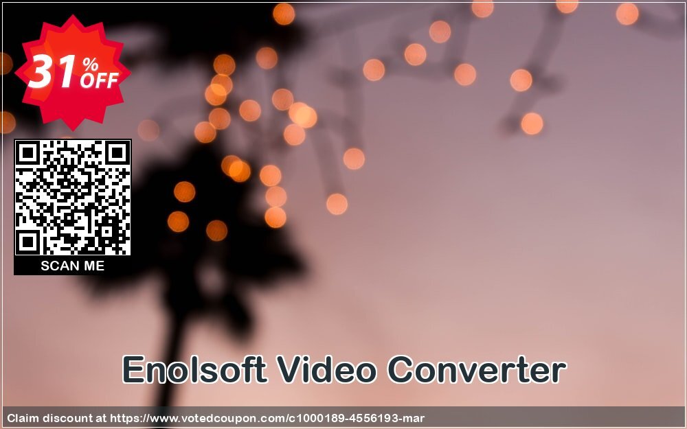 Enolsoft Video Converter Coupon, discount Enolsoft Video Converter wondrous deals code 2024. Promotion: wondrous deals code of Enolsoft Video Converter 2024