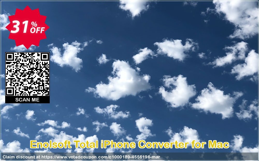 Enolsoft Total iPhone Converter for MAC Coupon Code Apr 2024, 31% OFF - VotedCoupon