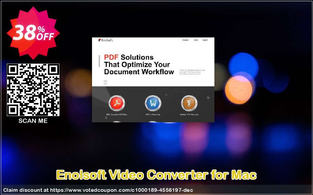 Enolsoft Video Converter for MAC Coupon, discount Enolsoft Video Converter for Mac super discounts code 2023. Promotion: super discounts code of Enolsoft Video Converter for Mac 2023
