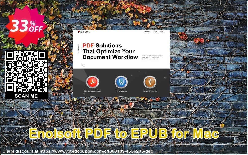 Enolsoft PDF to EPUB for MAC Coupon, discount Enolsoft PDF to EPUB for Mac amazing promotions code 2023. Promotion: amazing promotions code of Enolsoft PDF to EPUB for Mac 2023