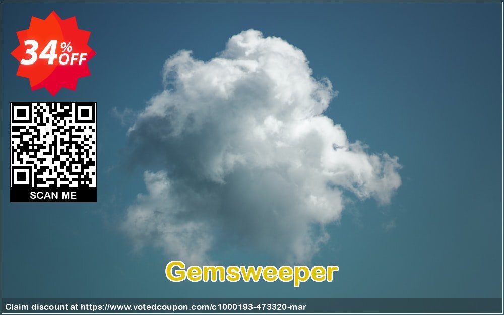 Gemsweeper Coupon, discount Affiliates 30% off. Promotion: fearsome discounts code of Gemsweeper 2024