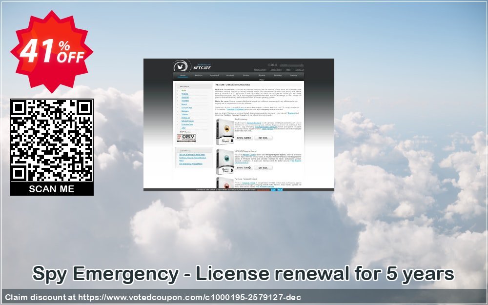 Spy Emergency - Plan renewal for 5 years Coupon, discount Spy Emergency - License renewal for 5 years imposing offer code 2023. Promotion: imposing offer code of Spy Emergency - License renewal for 5 years 2023