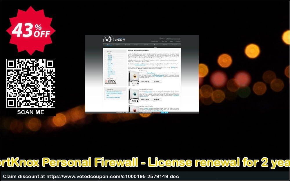 FortKnox Personal Firewall - Plan renewal for 2 years Coupon, discount FortKnox Personal Firewall - License renewal for 2 years staggering discount code 2023. Promotion: staggering discount code of FortKnox Personal Firewall - License renewal for 2 years 2023