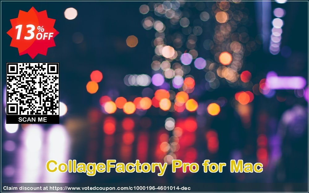 CollageFactory Pro for MAC Coupon, discount CollageFactory Pro for Mac formidable offer code 2023. Promotion: formidable offer code of CollageFactory Pro for Mac 2023
