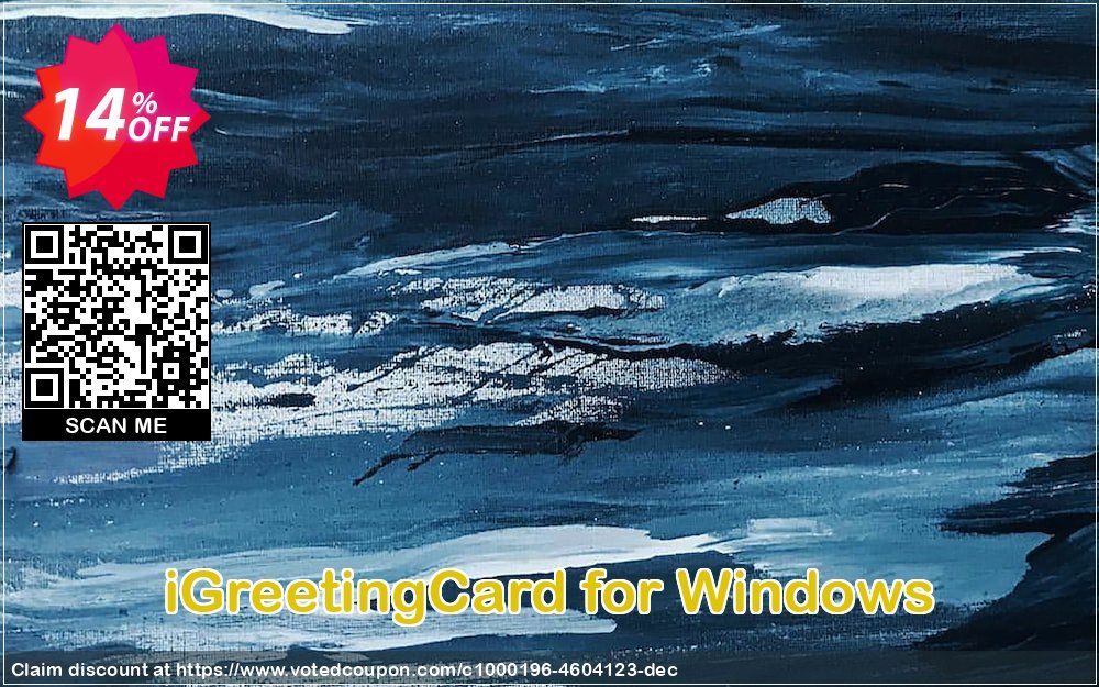 iGreetingCard for WINDOWS Coupon, discount iGreetingCard for Windows marvelous discount code 2023. Promotion: marvelous discount code of iGreetingCard for Windows 2023