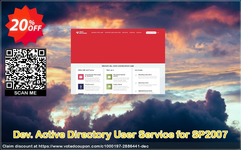 Dev. Active Directory User Service for SP2007 Coupon, discount Dev. Active Directory User Service for SP2007 awful deals code 2023. Promotion: awful deals code of Dev. Active Directory User Service for SP2007 2023