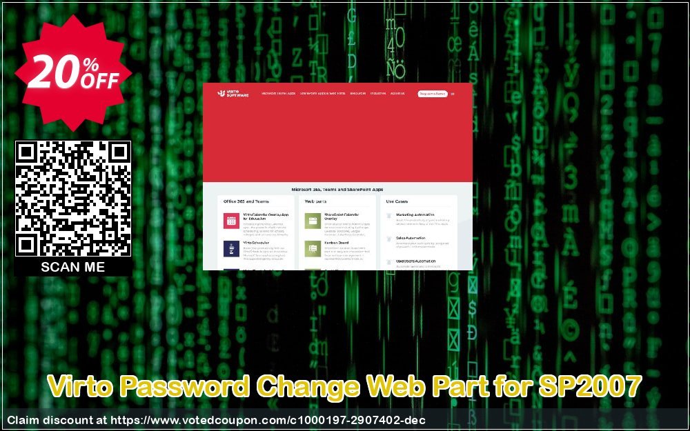 Virto Password Change Web Part for SP2007 Coupon, discount Virto Password Change Web Part for SP2007 awesome promo code 2023. Promotion: awesome promo code of Virto Password Change Web Part for SP2007 2023
