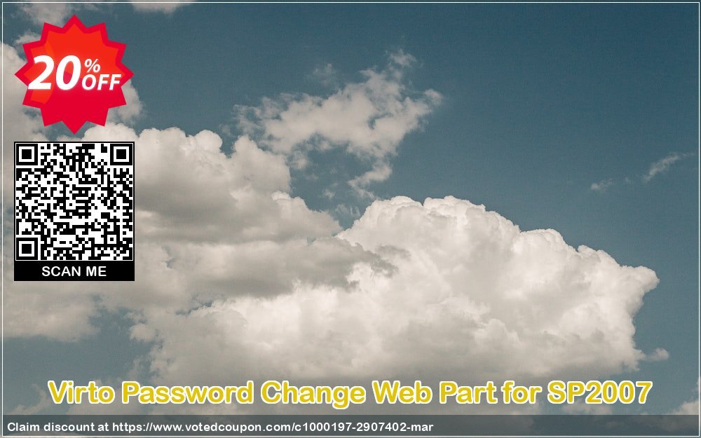 Virto Password Change Web Part for SP2007 Coupon Code Apr 2024, 20% OFF - VotedCoupon