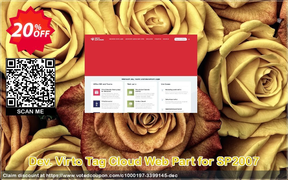Dev. Virto Tag Cloud Web Part for SP2007 Coupon, discount Dev. Virto Tag Cloud Web Part for SP2007 stunning promo code 2023. Promotion: stunning promo code of Dev. Virto Tag Cloud Web Part for SP2007 2023
