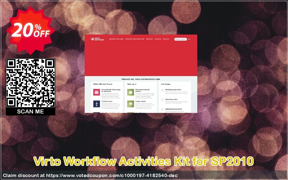 Virto Workflow Activities Kit for SP2010 Coupon Code Apr 2024, 20% OFF - VotedCoupon