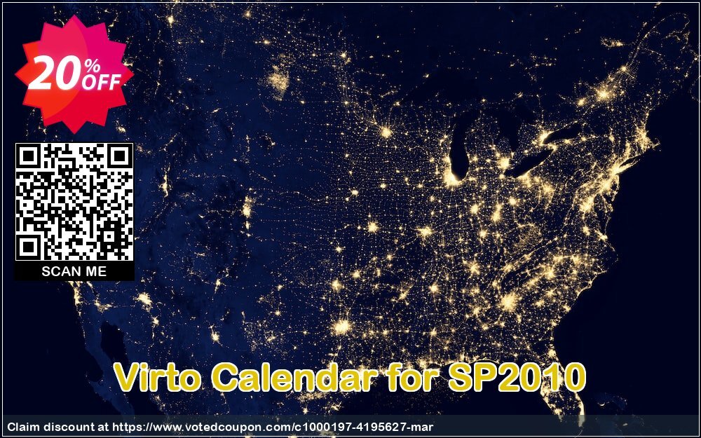 Virto Calendar for SP2010 Coupon, discount Virto Calendar for SP2010 best discounts code 2024. Promotion: best discounts code of Virto Calendar for SP2010 2024