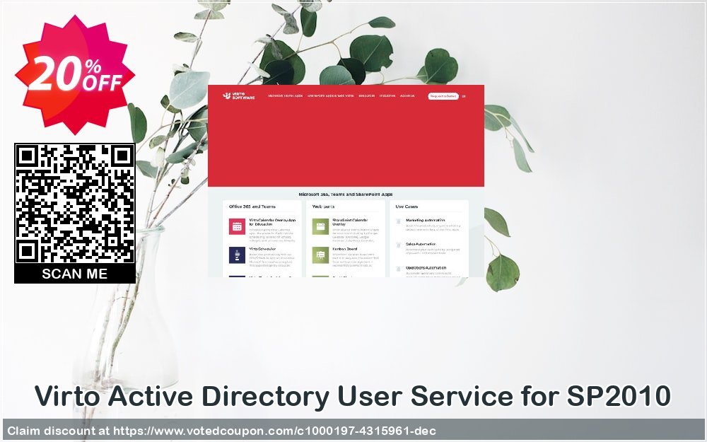 Virto Active Directory User Service for SP2010 Coupon, discount Virto Active Directory User Service for SP2010 amazing offer code 2024. Promotion: amazing offer code of Virto Active Directory User Service for SP2010 2024