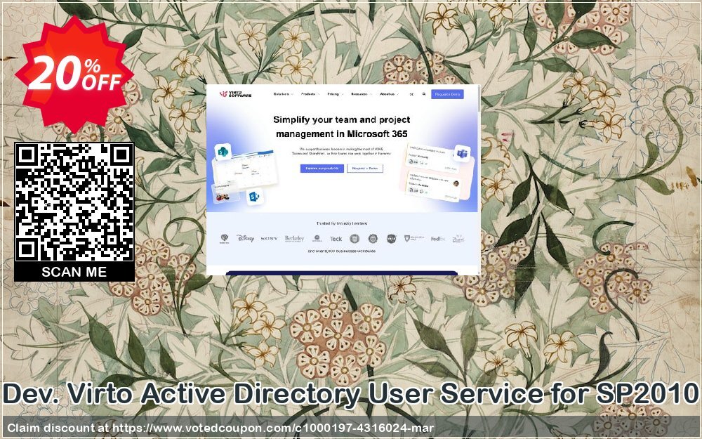 Dev. Virto Active Directory User Service for SP2010 Coupon, discount Dev. Virto Active Directory User Service for SP2010 dreaded offer code 2024. Promotion: dreaded offer code of Dev. Virto Active Directory User Service for SP2010 2024