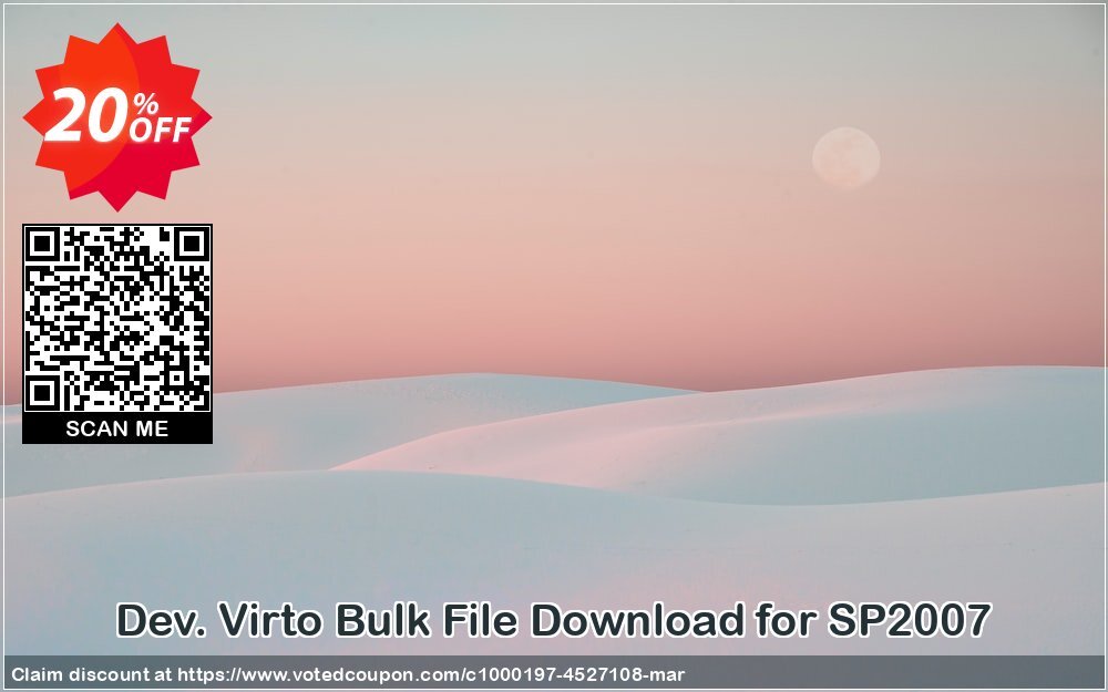 Dev. Virto Bulk File Download for SP2007 Coupon Code Apr 2024, 20% OFF - VotedCoupon